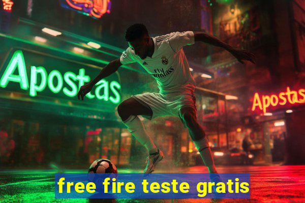 free fire teste gratis